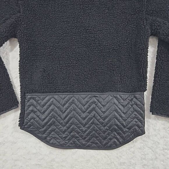 Athleta Size XXS Womens Cozy Sherpa Snap Sweatshirt Soft Fleece NWT - Picture 8 of 10